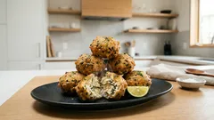 塩昆布×海苔で味が決まる。外カリ中ふわ「豆腐と海苔のフリッター」レシピ