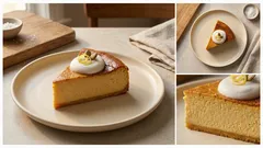 卵・乳不使用でもねっとり濃厚。水切り豆乳ヨーグルトで作るヴィーガンかぼちゃチーズケーキ